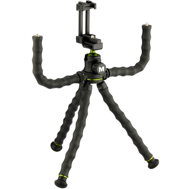 Magnus FT-P30A Trípode Flexible para Smartphone con Dos Brazos Flexibles y Soporta Teléfonos de 3.5 Pulgadas