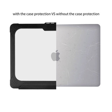 TechProtectus Funda rígida para MacBook Pro 14 pulgadas con protector TPU y antideslizante negro