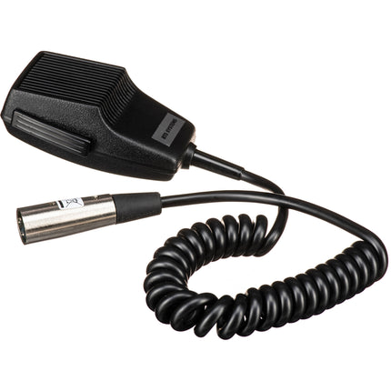 RTS PTT A4M Micrófono de Mano Push-to-Talk Diseño Compacto Cable En Espiral