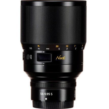 Nikon NIKKOR Z 58mm f/0.95 S Noct Objetivo Z Montura FX con Filtro UV 82mm