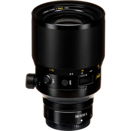 Nikon NIKKOR Z 58mm f0.95 S Noct Objetivo Z-Mount FX formato f0.95-16