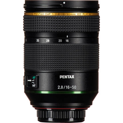 Pentax HD-DA 16-50mm f/2.8ED PLM AW Objetivo APS-C resistente al clima 11.8" distancia mínima