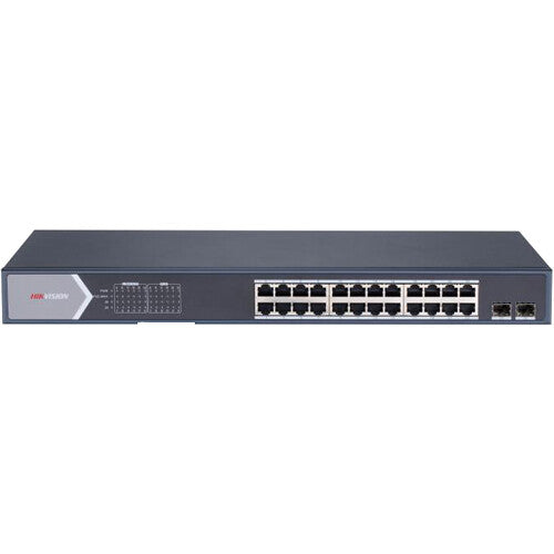 Hikvision DS-3E1526P-SI Switch Gestionado 24 Puertos PoE+ 370W 52Gbps