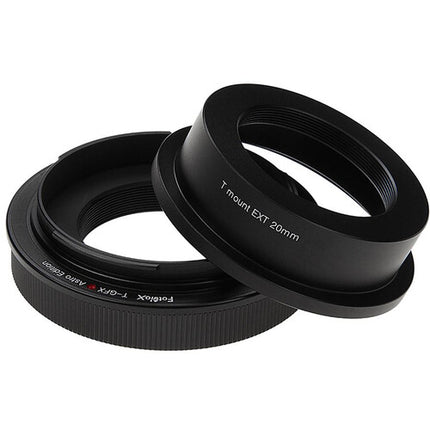 FotodioX Lens Adapter Astro Edition Adaptador de Montura T para FUJIFILM G en Latón Cromado