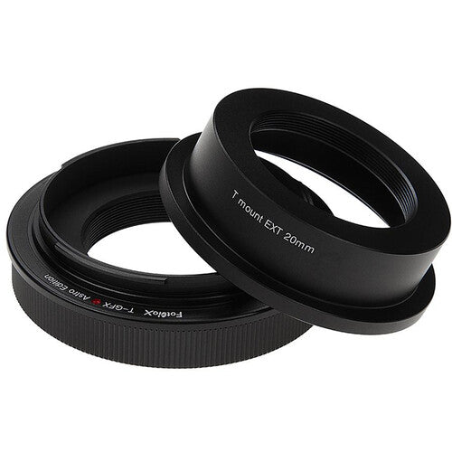 FotodioX Lens Adapter Astro Edition Adaptador de Montura T para FUJIFILM G en Latón Cromado