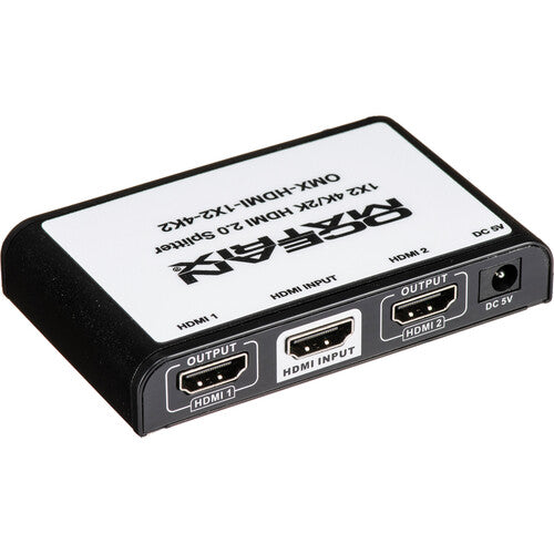 Ocean Matrix UHD 4K 1x2 Divisor HDMI 2.0 4K60 HDCP 2.2 EDID