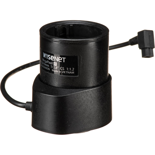 Hanwha Vision Lente Varifocal CS Mount 2.8-9mm DC Auto-Iris 3MP