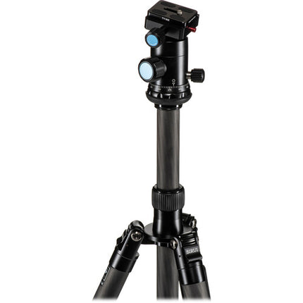 Sirui ET-2204 Trípode de Fibra de Carbono 57" Capacidad 12kg con Cabezal E-20