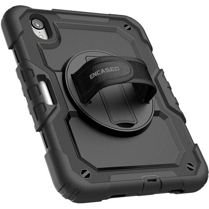 Encased Rugged Shield Funda para iPad mini 6 y 7 Gen con Protector y Correa