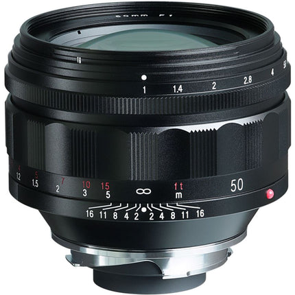 Voigtlander Nokton 50mm f1.0 Lente Asférica M-Mount 62mm Manual