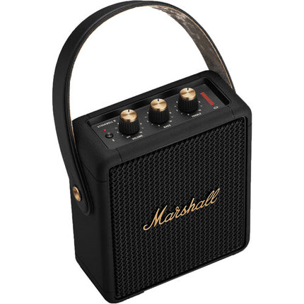 Marshall Stockwell II Altavoz Bluetooth portátil negro latón 20h batería usb c