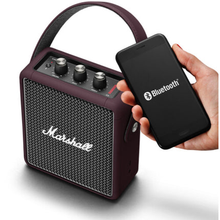 Marshall Stockwell II Altavoz Bluetooth portátil negro latón 20h batería usb c