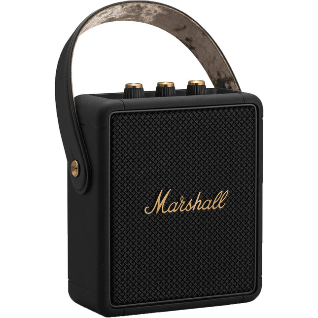 Marshall Stockwell II Altavoz Bluetooth portátil negro latón 20h batería usb c