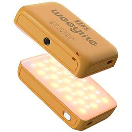 Weeylite S03-B Luz de Relleno LED RGB Compacta Azul 2800-6800K 1000mAh