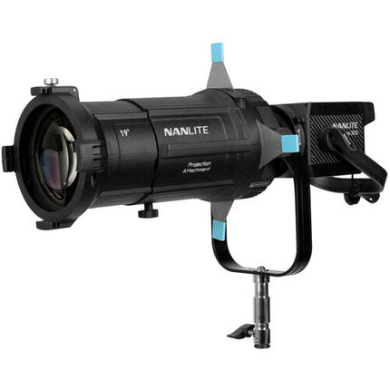 Nanlite Projection Attachment para Montura Bowens con Lente 19° y Estuche de Vuelo