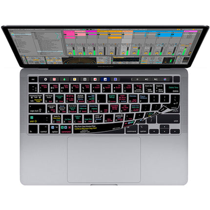 KB Covers Ableton Live Cubierta de Teclado para MacBook Pro 13 y 16 pulgadas Silicona Antideslizante