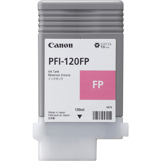 Cartucho de tinta fluorescente rosa Canon PFI-120 para impresora GP-300 130mL