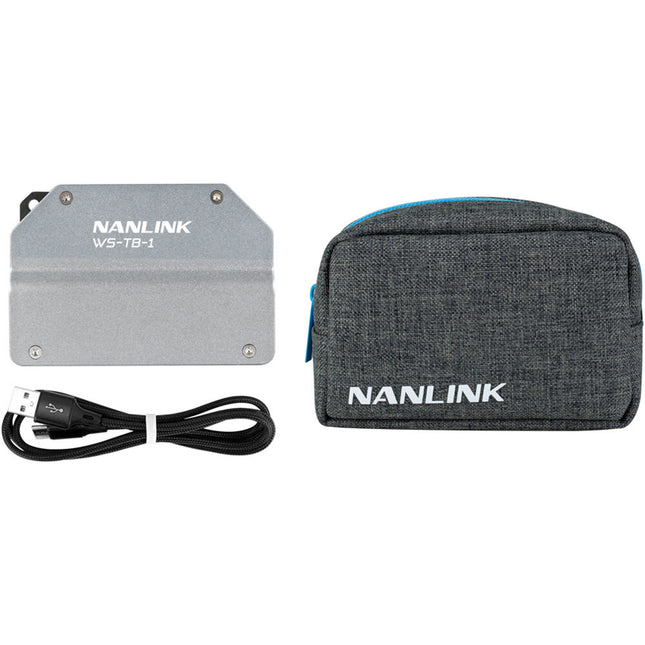 Nanlite NANLINK Transmitter Box Transmisor DMX 512 Canales 2.4 GHz Bluetooth