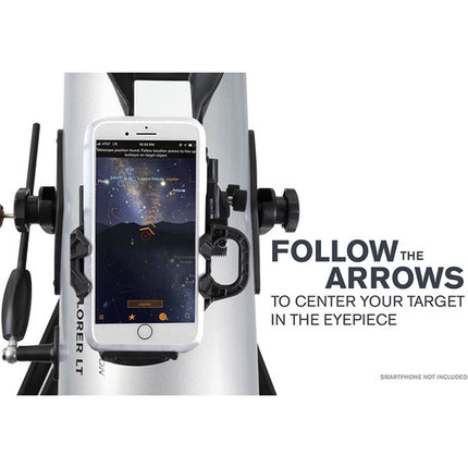 Celestron StarSense Explorer LT 114AZ Telescopio Reflector 114mm f9 Altazimutal con Tripode Ajustable