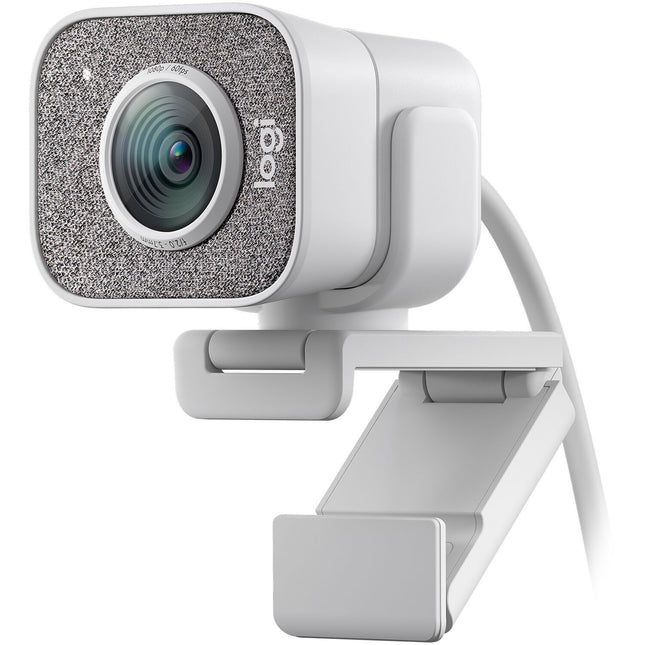 Logitech StreamCam Webcam Full HD 60 fps Autofocus Blanco con Montura para Monitor