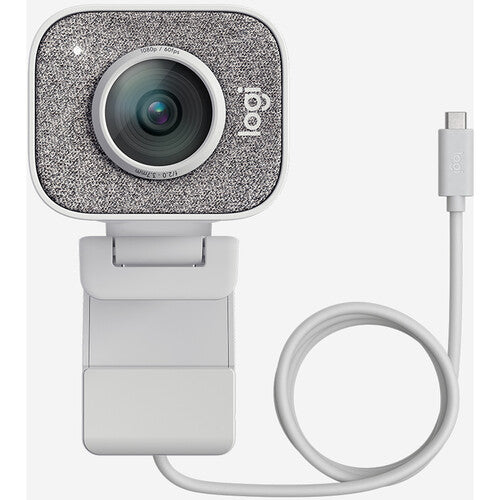 Logitech StreamCam Webcam Full HD 60 fps Autofocus Blanco con Montura para Monitor