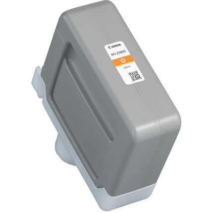 Cartucho de Tinta Pigmentada Canon PFI-2300 Naranja 330mL para Impresoras imagePROGRAF