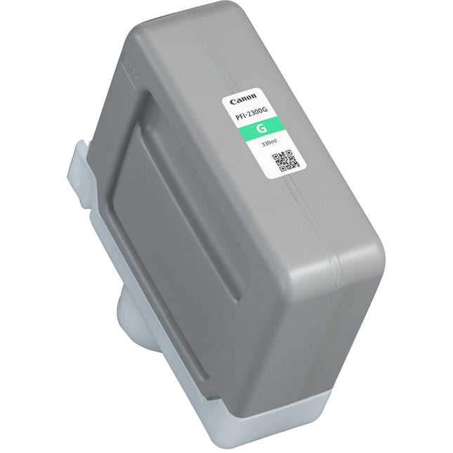 Canon PFI-2300 Cartucho de Tinta Verde Pigmentada 330mL para imagePROGRAF