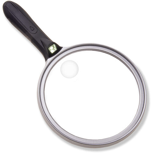 Carson Lupa de Mano Sobredimensionada 5 Pulgadas LED 1.5x y 4.5x