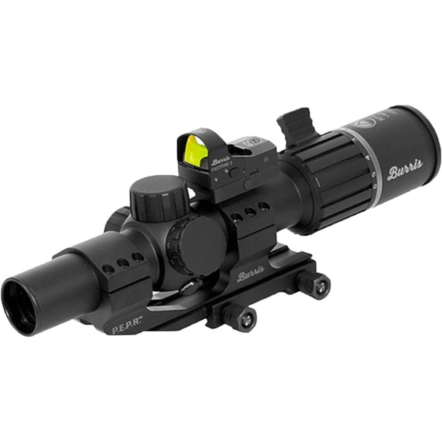 Burris Optics 1-6x24 RT-6 Visor Táctico con Retícula Ballística y Mira Reflex 3 MOA