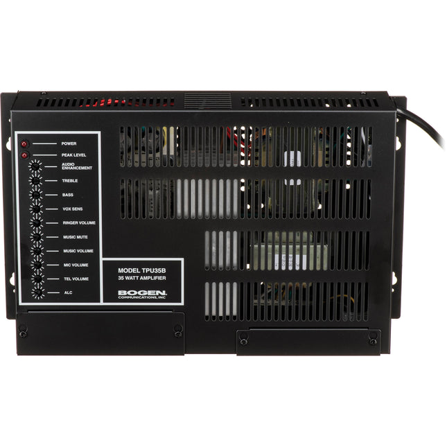 Bogen TPU35B Amplificador de Megafonía Teléfono 35W Salida 25V y 70V