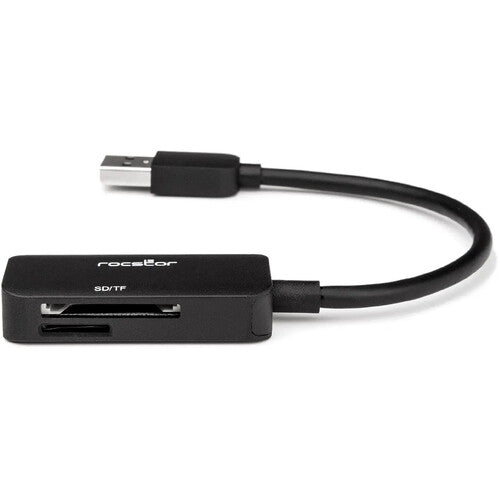 Rocstor USB 3.0 Lector de Tarjetas Multimedia con Ranura UHS-I SDXC y microSDXC