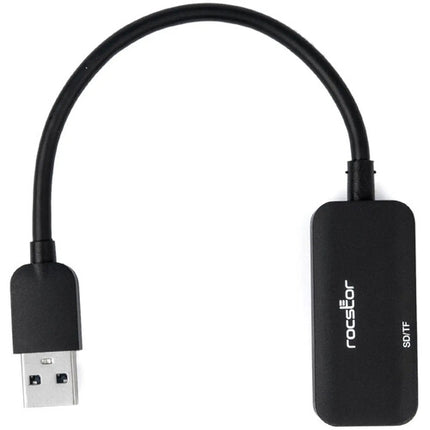 Rocstor USB 3.0 Lector de Tarjetas Multimedia con Ranura UHS-I SDXC y microSDXC