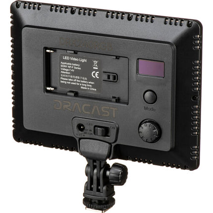 Dracast LED240 X Series Luz LED RGBWW con Control App Batería 2800-6500K 15W 6600mAh