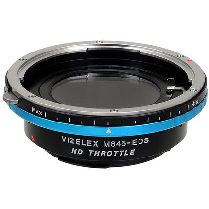 FotodioX Adaptador Mamiya 645 a Canon EF con Filtro ND Variable 1 a 8 Stops
