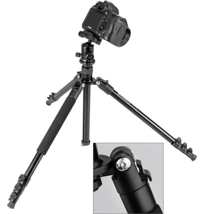 Magnus TR-13 Trípode de Viaje con Cabezal de Bola Doble Acción 62.5" y Capacidad 13.2 lb