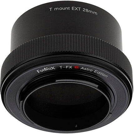 FotodioX Adaptador de Montura para Telescopios T-Mount a Cámara Fujifilm X-Series Metal