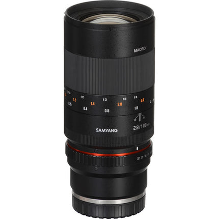 Samyang 100mm f2.8 ED UMC Lente Macro Micro Cuatro Tercios 1:1 200mm