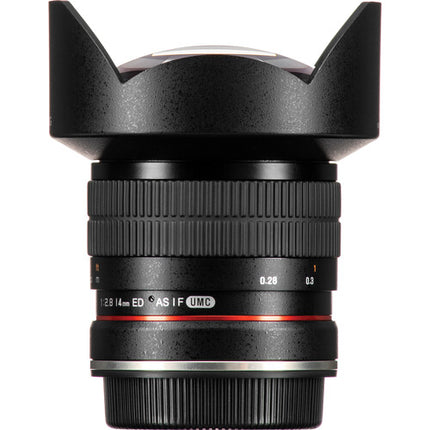 Samyang 14mm f/2.8 ED AS IF UMC Lente Canon EF Gran Angular f/2.8-22
