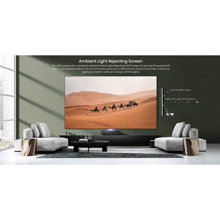 Hisense L5G Proyector Láser DLP 2700 Lúmenes UHD 4K 120" Pantalla