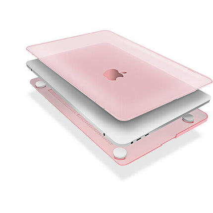 TechProtectus funda rígida para MacBook Pro 13 pulgadas 2016-2022 con teclado y protector pantalla Rosa cuarzo
