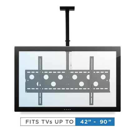 Soporte de Techo para TV Full-Motion Mount-It! para Pantallas 42 a 90 Pulgadas hasta 100 kg