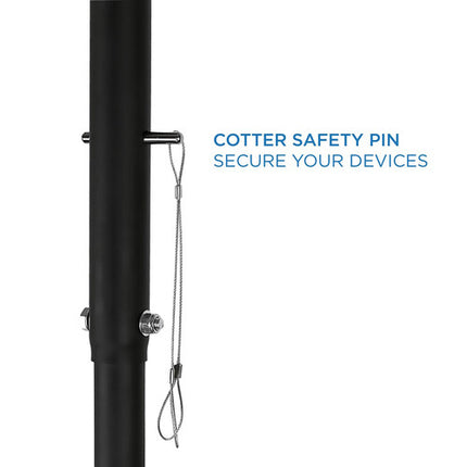 Soporte de Techo para TV Full-Motion Mount-It! para Pantallas 42 a 90 Pulgadas hasta 100 kg