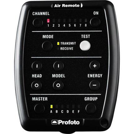 Profoto Air Remote Transceiver Controlador para 6 Grupos 8 Canales con Base para Zapata