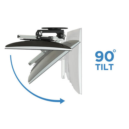 Mount-It Soporte para Pantallas 37 Pulgadas Inclinación 90° Giro 360°