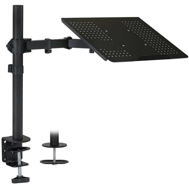 Mount-It! Soporte de Escritorio Ajustable para Laptop hasta 17" 22 lb con Gestión de Cables