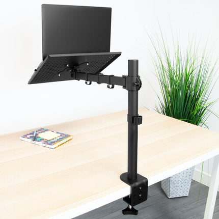 Mount-It! Soporte de Escritorio Ajustable para Laptop hasta 17" 22 lb con Gestión de Cables