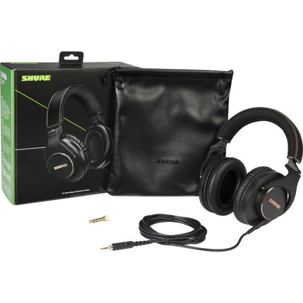 Shure SRH840A Auriculares Profesionales Cerrados 40mm Falso-Pliegables con Estuche