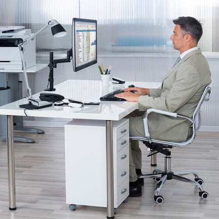 Mount-It! Soporte de Escritorio para Monitor Hasta 32" VESA 75 y 100mm