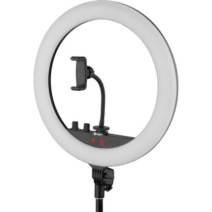 Angler Bi-Color Anillo de Luz LED Kit 14" Temperatura 3200-5600K