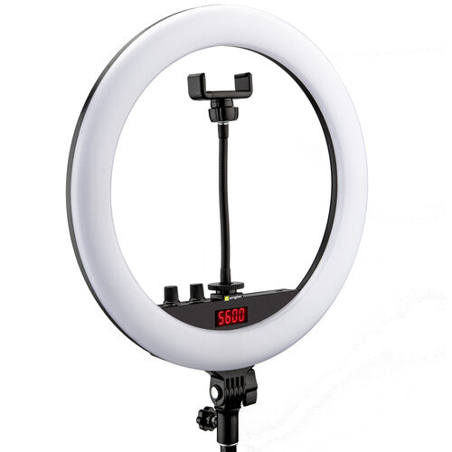 Angler Bi-Color Anillo de Luz LED Kit 14" Temperatura 3200-5600K